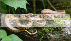 hardiest common snake species to own