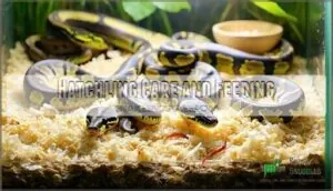 hatchling care and feeding hatchling care and feeding