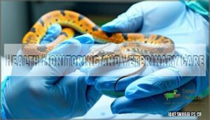 health monitoring and veterinary care