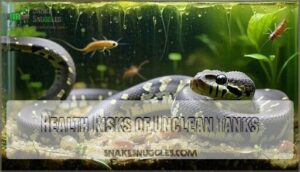 health risks of unclean tanks