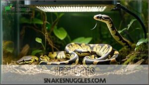 heat lamps