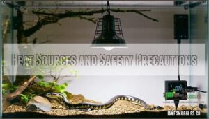heat sources and safety precautions