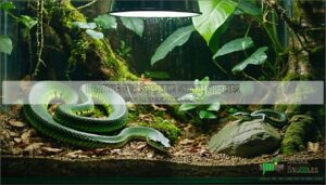 heating for specific snake species