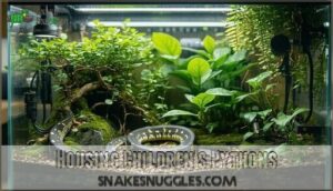 housing children's pythons