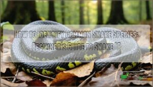 how to identify common snake species
