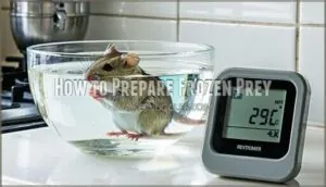 how to prepare frozen prey how to prepare frozen prey