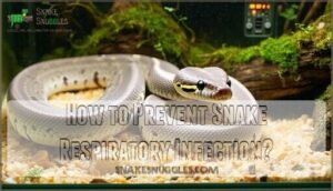 how to prevent snake respiratory infection