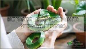 how to safely handle a python