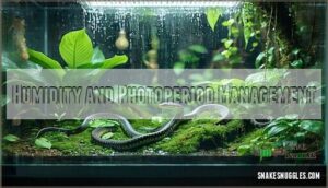 humidity and photoperiod management