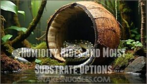humidity hides and moist substrate options