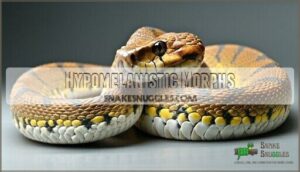 hypomelanistic morphs