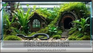 ideal enclosure size