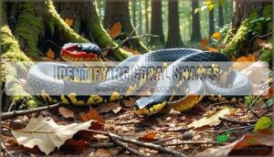 identifying coral snakes