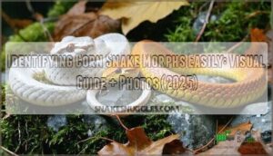 identifying corn snake morphs easily