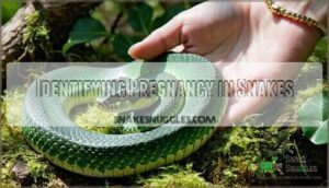 identifying pregnancy in snakes