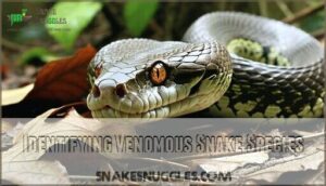 identifying venomous snake species