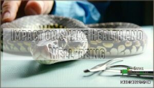 impact on snake health and well-being