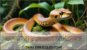 importance of humidity for shedding