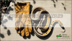 improved confidence and handling efficiency