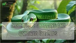 incomplete shedding and retained eye caps incomplete shedding and retained eye caps