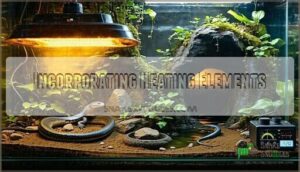 incorporating heating elements