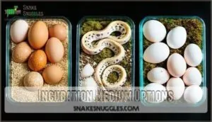 incubation medium options incubation medium options