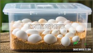 incubator setup