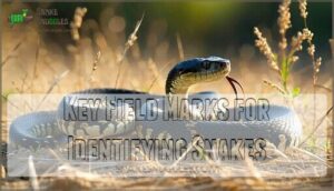 key field marks for identifying snakes