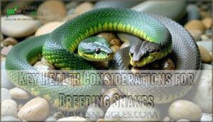 key health considerations for breeding snakes