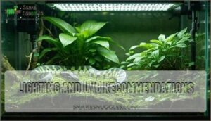 lighting and uvb recommendations
