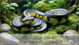 local pet stores and breeders