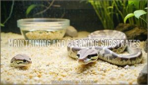 maintaining and cleaning substrates