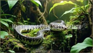 maintaining corn snake health