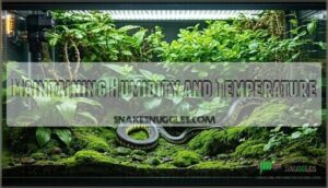 maintaining humidity and temperature