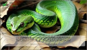 maintaining snake health