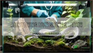 maintaining your snake's health