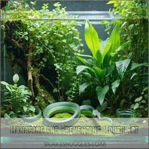 managing and preventing mouth rot