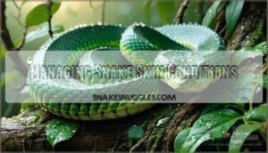 managing snake skin conditions