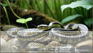 managing stress and disease in breeding snakes