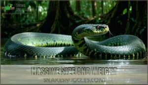 massive size and weight