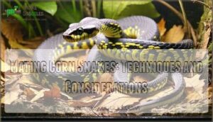 mating corn snakes: techniques and considerations