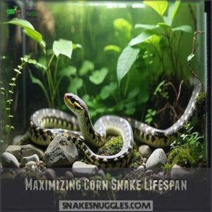 maximizing corn snake lifespan