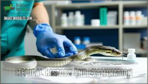 medical history and examination