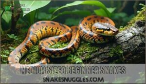 medium sized beginner snakes