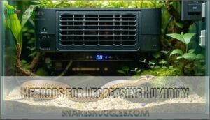 methods for decreasing humidity