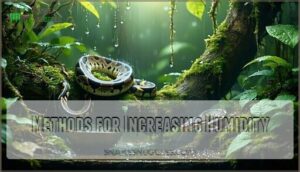 methods for increasing humidity