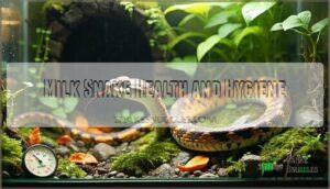 milk snake health and hygiene