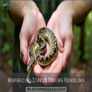 minimizing stress during handling