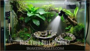 mist your ball python