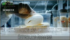 monitoring egg viability and hatchling success
